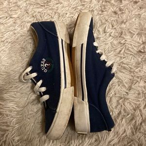 Vintage Guess Sneakers - Navy Blue + White